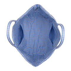 LEE64-001  LEE Plaid Cotton Tote/ Extra Large Tote