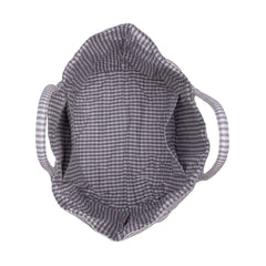 LEE64-001  LEE Plaid Cotton Tote/ Extra Large Tote