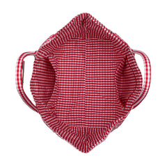 LEE64-001  LEE Plaid Cotton Tote/ Extra Large Tote