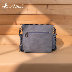 MW1350-8360 Montana West Tooled Aztec Concho Collection Crossbody -Jean