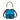 NFL-HB-CAR-027-BL NFL Carolina Panthers Floral Drawstring Bucket Bag