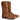 PLT-103605 Men's Embroidered Wide Toe Cowboy Full Grain Leather Boots