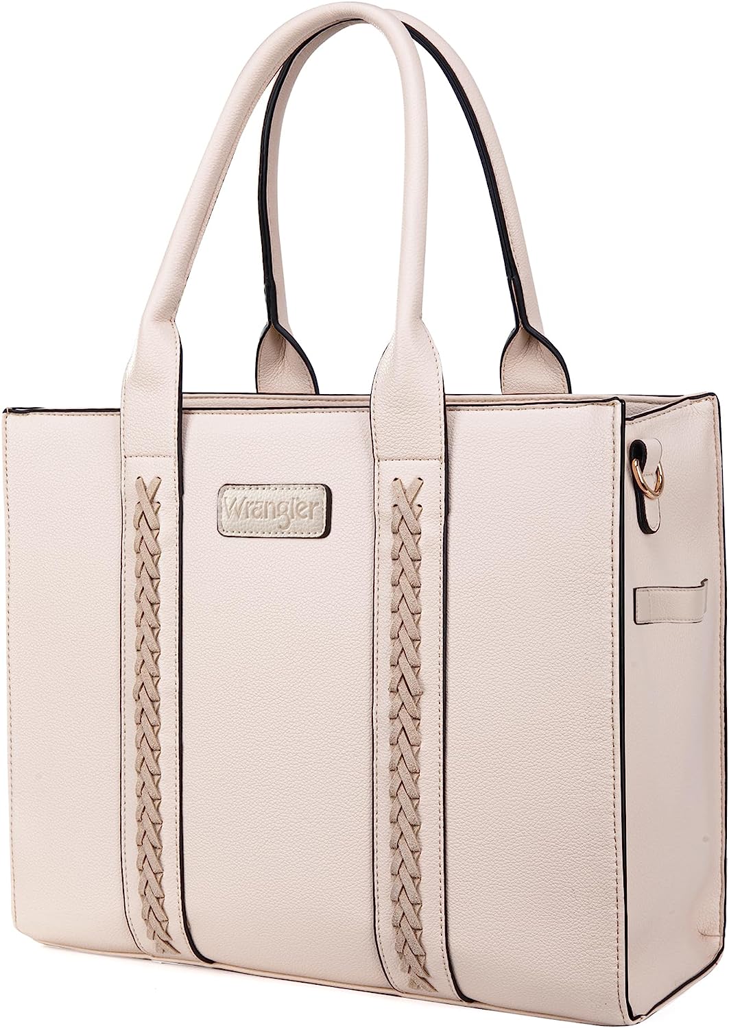 WG708317 Wrangler CarryAll Tote/Crossbody Beige MONTANA WEST U.S.A