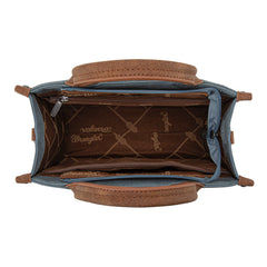 WG250-81202JN  Wrangler Buckle Tote/Crossbody -Jean