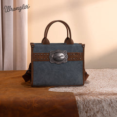 WG250-81202JN  Wrangler Buckle Tote/Crossbody -Jean
