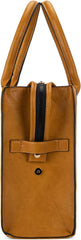 WG70-8317B  Wrangler Croc Print Carry-All Tote/Crossbody - Mustard