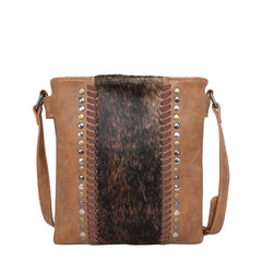 TR117G-9360 Trinity Ranch Hair-On Leather Collection Concealed Carry Crossbody