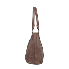 TR117G-8317 Trinity Ranch Hair-On Leather Collection Concealed Carry Wide Tote