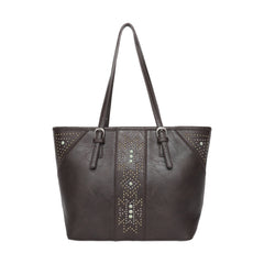 MWC3-G057 Montana West 3PCs Aztec Studded Set Tote/Crossbody/Wallet