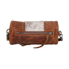 RLC-L156 Montana West Real Leather Cow-Hide Collection Mini Barrel Bag