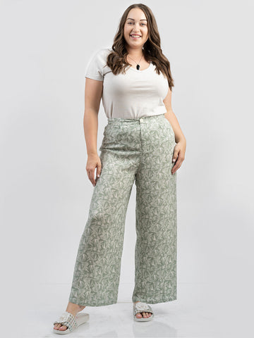 American Bling Women Floral Print Pants AB-P1051