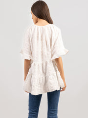 American Bling Women Crepe Fabric Blouse AB-T1032
