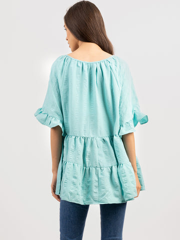 American Bling Women Crepe Fabric Blouse AB-T1032