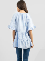 American Bling Women Crepe Fabric Blouse AB-T1032