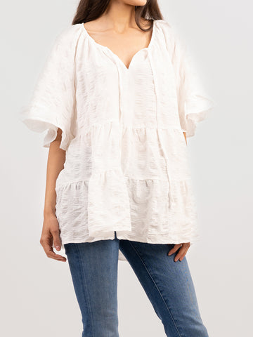 American Bling Women Crepe Fabric Blouse AB-T1032（Prepack 6 Pcs）