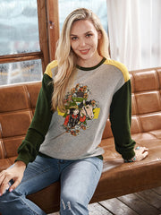 American Bling Women Retro Cowgirl Sweatshirt AB-H2004