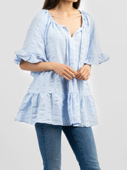 American Bling Women Crepe Fabric Blouse AB-T1032