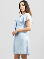 American Bling Women Dobby Dress With Knot AB-D1016（Prepack 6 Pcs）