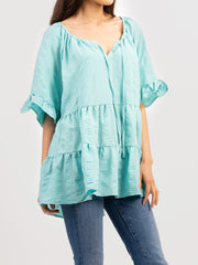 American Bling Women Crepe Fabric Blouse AB-T1032