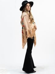 PCH-1715 Montana West Steer Skull Collection Poncho