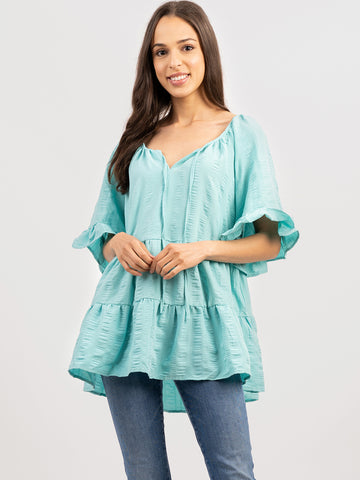 American Bling Women Crepe Fabric Blouse AB-T1032