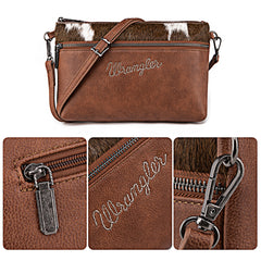 WG49-181 Wrangler Hair-On Collection Crossbody