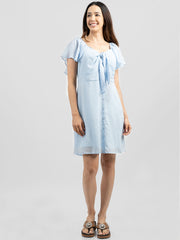 American Bling Women Dobby Dress With Knot AB-D1016（Prepack 6 Pcs）