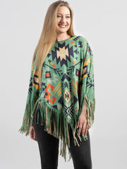 PCH-1685 Montana West Aztec Collection Poncho