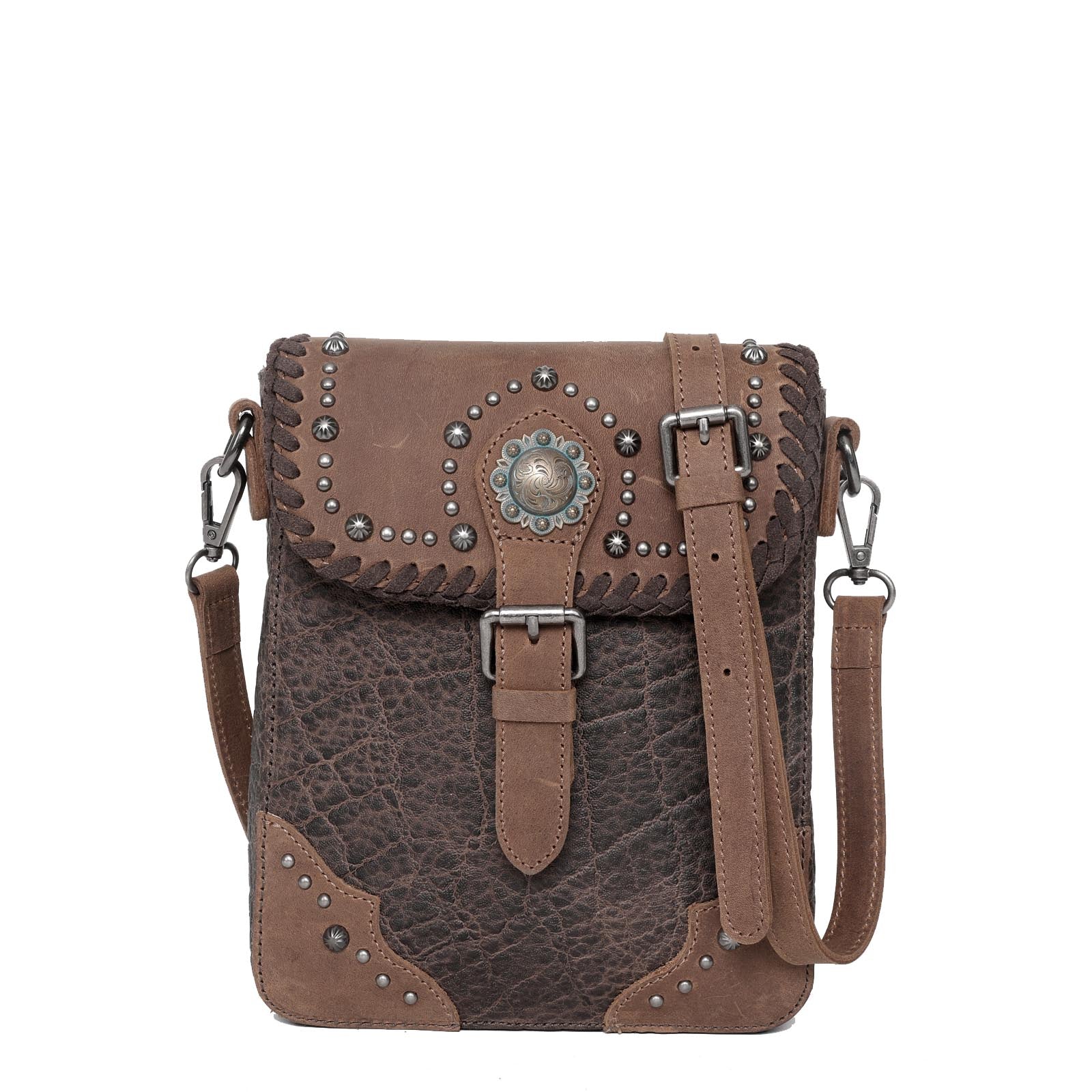 MWR-047 Montana West Genuine Leather Shoulder/Crossbody Bag