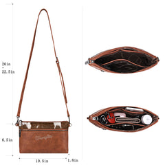 WG49-181 Wrangler Hair-On Collection Crossbody