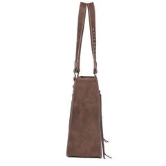 TR137G-8260 Trinity Ranch Hair On Cowhide Collection Concealed Carry Tote