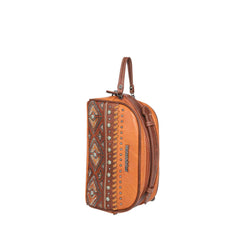 MW1066-190 Montana West Aztec Tooled Collection Travel Pouch