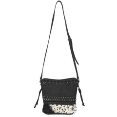 TR142-8360 Trinity Ranch Hair-On Cowhide Collection Crossbody Bag