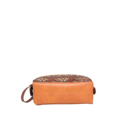 MW1066-190 Montana West Aztec Tooled Collection Travel Pouch
