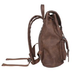 TR137-9110 Trinity Ranch Hair On Cowhide Collection Backpack