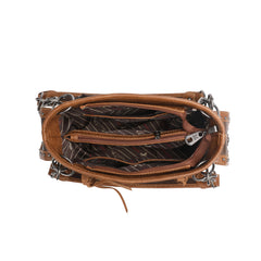 MW1100G-8085 Montana West Boot Scroll Collection Concealed Carry Satchel