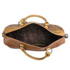 MW1100-5110 Montana West Boot Scroll Collection Weekender Bag