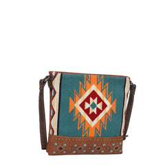 MW1097G-9360 Montana West Aztec Tapestry Concealed Carry Crossbody Bag