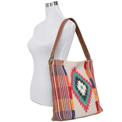 MW1069G-918 Montana West Aztec Tapestry Bohemian Shoulder Concealed Carry Bag
