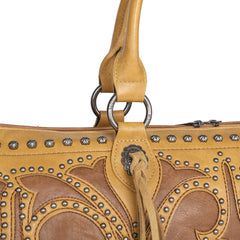 MW1100-5110 Montana West Boot Scroll Collection Weekender Bag