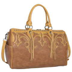 MW1100-5110 Montana West Boot Scroll Collection Weekender Bag