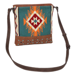 MW1097G-9360 Montana West Aztec Tapestry Concealed Carry Crossbody Bag