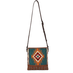MW1097G-9360 Montana West Aztec Tapestry Concealed Carry Crossbody Bag