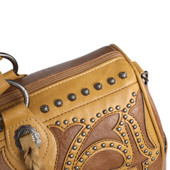 MW1100-5110 Montana West Boot Scroll Collection Weekender Bag