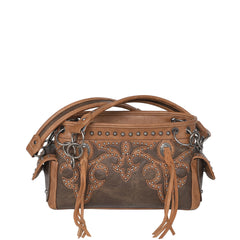 MW1100G-8085 Montana West Boot Scroll Collection Concealed Carry Satchel