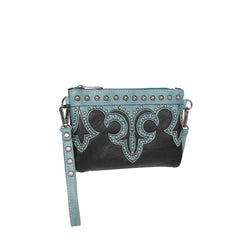 MW1100-181 Montana West Boot Scroll Collection Clutch/Crossbody