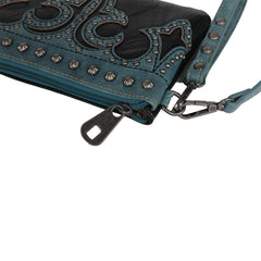 MW1100-181 Montana West Boot Scroll Collection Clutch/Crossbody