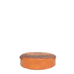 MW1066-118 Montana West Aztec Tooled Collection Crossbody Circle Bag