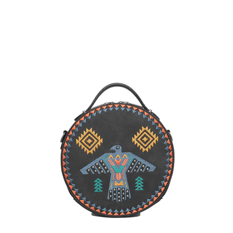 WG36-118 Wrangler Embroidered Collection Circle Bag/Crossbody