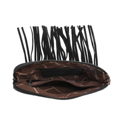WG36-181 Wrangler Embroidered Fringe Collection Clutch/Wristlet/Crossbody